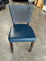 50 x Satelliet stoel horeca stoel eetkamerstoel, Ophalen, Gebruikt, Blauw, Hout