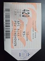 ajax -psv 16 aug 1998 johan cruijff schaal, Verzamelen, Ophalen of Verzenden, Zo goed als nieuw, Ajax