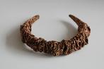 Leuke bruin stoffen diadeem, Ophalen of Verzenden, Haarspeld