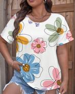 Top Indra Wit ** NIEUW **, Kleding | Dames, Verzenden, Nieuw, Wit, Shirt of Top