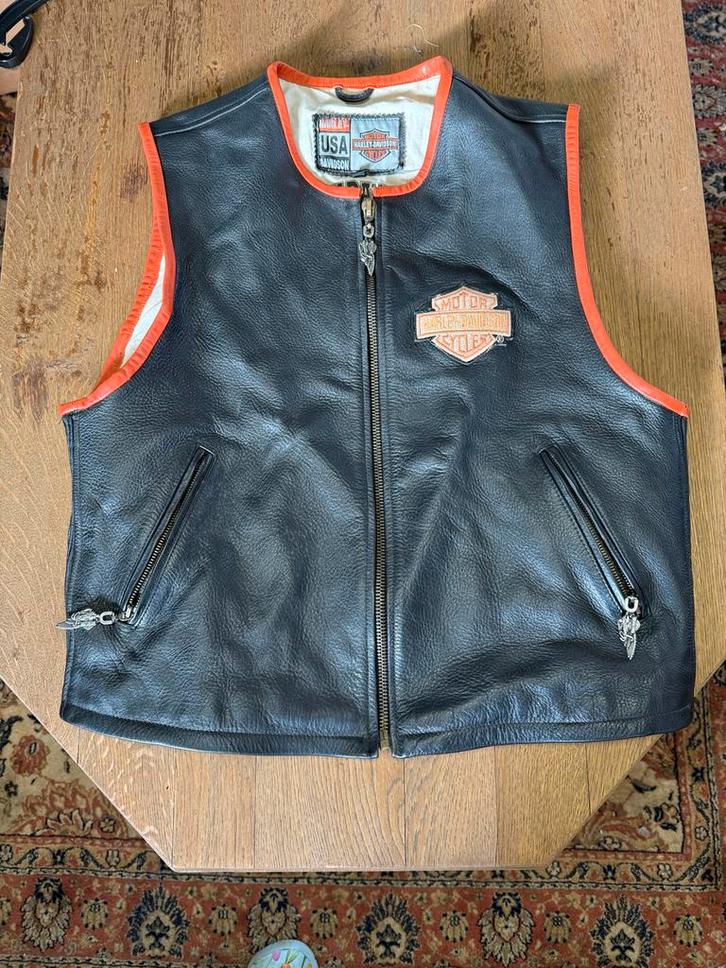 Verschillende Harley Davidson Motorjas/Vest, Motoren, Kleding | Motorkleding, Jas | leer, Dames, Heren, Tweedehands, Ophalen of Verzenden