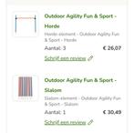 Agility behendigheid speelgoed hond 2 soorten, Ophalen, Nieuw, Behendigheidspeelgoed