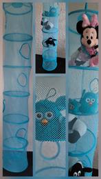 Fuik,opvouwbare,hangende opberger, turquoise blauw, Ophalen of Verzenden