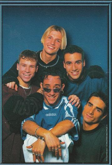 ARTIESTEN BACK STREET BOYS IS UIT 1997 ZEER MOOI BAC4 beschikbaar voor biedingen