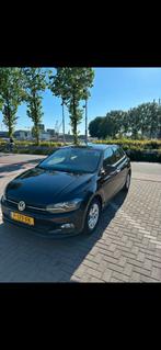 Volkswagen Polo 1.0 TSI 95pk 2017 Zwart, Auto's, Volkswagen, Stof, Handgeschakeld, 570 kg, 39 €/maand