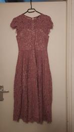 mooie roze kanten jurk maat 34 H&M, Ophalen of Verzenden, Zo goed als nieuw, Roze, Maat 34 (XS) of kleiner
