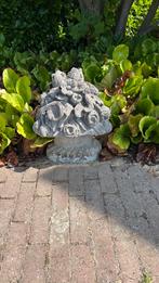 Fruitmand van beton,bloemen mand beeld ornament tuinbeeld, Ophalen