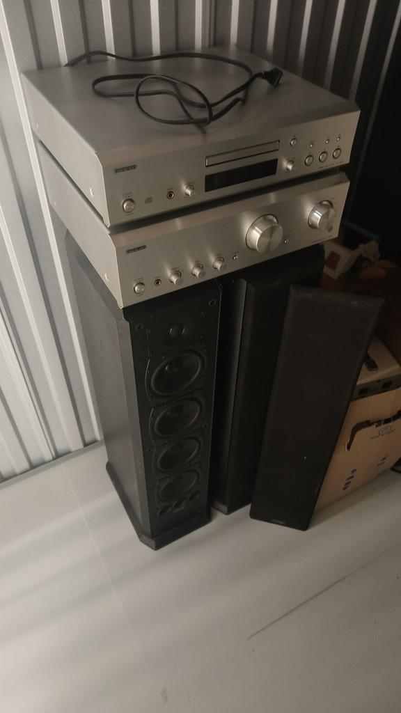 Mooie onkyo set met mission 753, Audio, Tv en Foto, Versterkers en Receivers, Gebruikt, 120 watt of meer, Onkyo, Ophalen