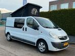 Opel Vivaro 2.0 benzine buscamper met airco en slaaphefdak, Overige merken, Chemisch toilet, Opel, Watertank (Schoon)