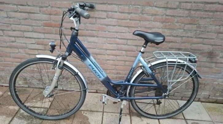 Mooie damesfiets, Fietsen en Brommers, Fietsen | Dames | Damesfietsen, Gebruikt, Overige merken, Versnellingen, 50 tot 53 cm, Ophalen