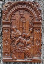 17e eeuws paneel, Geboorte Jezus Christus., Ophalen