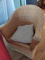 Rotan fauteui, Ophalen, Minder dan 50 cm, Gebruikt, Minder dan 75 cm