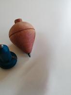 2x antiek houte speelgoed tollen gebruikt staat, Antiek en Kunst, Ophalen of Verzenden