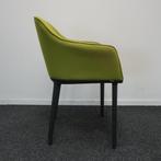 Vitra Softshell Vergaderstoel | Eetkamerstoel | Groen , Huis en Inrichting, Stoelen, Hout, Gebruikt, Overige kleuren, Ophalen of Verzenden