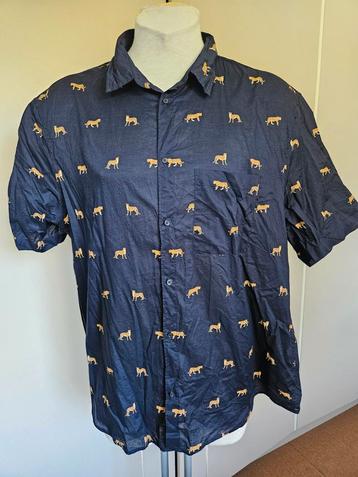 Zomer katoen korte mouw 2xl/58 ongedragen luipaard €11 beschikbaar voor biedingen