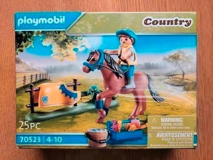 Playmobil Country set 70523 Welsh pony Nieuw in doos, Kinderen en Baby's, Speelgoed | Playmobil, Nieuw, Complete set, Ophalen of Verzenden