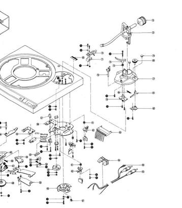 Technics SL-Q33 onderdelen  beschikbaar voor biedingen