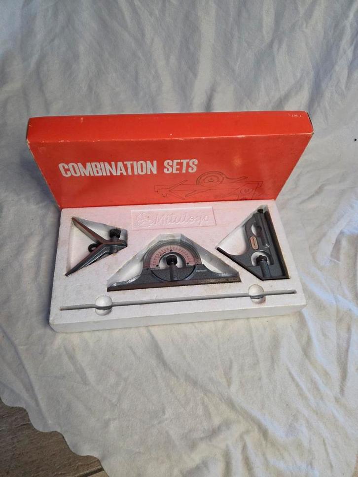 Mitutoyo Combinatieset - Precisie Gereedschap, Doe-het-zelf en Verbouw, Gereedschap | Handgereedschap, Zo goed als nieuw, Ophalen of Verzenden