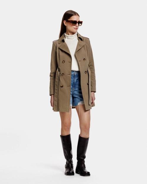 ALTER EGO trenchcoat Grace trench NEW! SALE- TIEN op Insta, Kleding | Dames, Jassen | Zomer, Nieuw, Maat 34 (XS) of kleiner, Beige