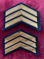 Militaire Rangonderscheidingstekens Chevrons Sergeant rang, Verzamelen, Militaria | Algemeen, Ophalen of Verzenden, Overige soorten