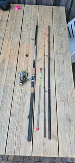 (5)Smart travel feeder met Okuma molen, Watersport en Boten, Ophalen, Gebruikt, Molen