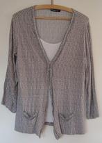 top Frank Walder maat 40 taupe - 'vestje', Maat 38/40 (M), Overige kleuren, Ophalen of Verzenden, Zo goed als nieuw