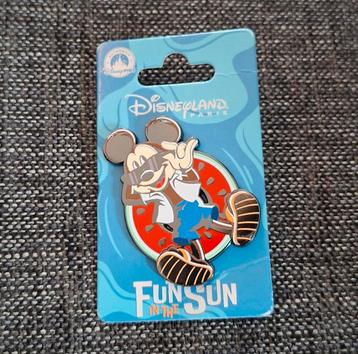 Mickey Mouse zomer pin - Disneyland Parijs (nieuw) beschikbaar voor biedingen