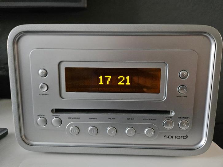 Vintage Sonoro Cubo AU-1310 Radio CD Speler, Audio, Tv en Foto, Cd-spelers, Gebruikt, Overige merken, Met radio, Ophalen of Verzenden