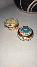 Medicijn bakjes werkelijk prachtig emaille vintage retro, Ophalen of Verzenden