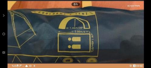 Tent nieuw 2 persoons,en popup tent 2 persoons, Caravans en Kamperen, Tenten, tot en met 2, Nieuw, Ophalen