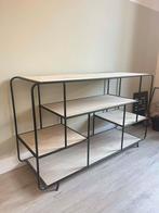 Industriële vakkenkast hout, Ophalen, Met plank(en), Gebruikt, Minder dan 150 cm