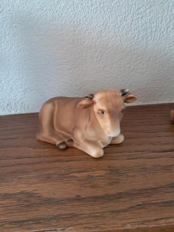 Goebel Kerst/Kerststal Beeldje Porselein Os  beschikbaar voor biedingen