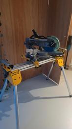 HiKOKI Afkortzaag C8SFHG met DeWalt Onderstel DE7033, Doe-het-zelf en Verbouw, Gereedschap | Zaagmachines, Ophalen, Gebruikt, HiKOKI