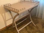 Rofra Home Opklapbare Sidetable, 50 tot 100 cm, Ophalen of Verzenden, Zo goed als nieuw, Overige houtsoorten