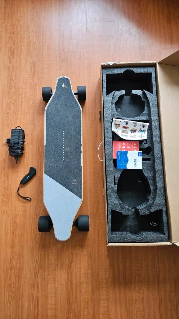 WOWGO S2 PRO | Elektrisch longboard skateboard, Sport en Fitness, Skateboarden, Zo goed als nieuw, Skateboard, Longboard, Ophalen of Verzenden
