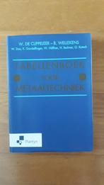 Tabellenboek voor Metaaltechniek, Boeken, Techniek, Plantyn, Zo goed als nieuw, Ophalen, Metaaltechniek