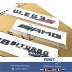 W166 W167 C167 V167 W292 GLE63S AMG LOGO SET GLE 63 S ZWART, Gebruikt, -, Ophalen of Verzenden, -