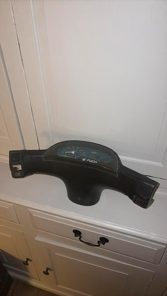 Piaggio Puch type 1/2/3 stuurkap met teller, Fietsen en Brommers, Brommeronderdelen | Algemeen, Zo goed als nieuw, Kap, Ophalen of Verzenden