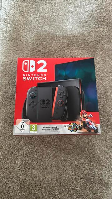 Nintendo Switch 2 + Mario Kart World beschikbaar voor biedingen