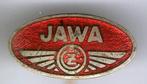 JAWA rood email op koper motorfiets speldje ( G_053 ), Verzenden, Zo goed als nieuw, Transport, Speldje of Pin