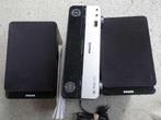 PHILIPS Micro Theater MCD122/12 DVD-speler +speakers mini r1, Philips, Soundbar, Ophalen of Verzenden, Zo goed als nieuw
