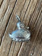 Verzilverde Baby Eend Rammelaar 90, Antiek en Kunst, Verzenden, Zilver