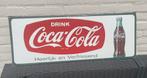 Mooi Emaille coca cola bord 1960 !, Verzamelen, Ophalen, Zo goed als nieuw, Reclamebord