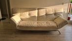 Ligne Roset Smala design slaapbank – wit leer, verstelbaar, Ophalen, Gebruikt, Hoekbank, Driepersoons