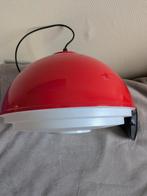 Hanglamp Vintage Lamp Rood Jaren 80 Inrichting, Ophalen of Verzenden, Zo goed als nieuw