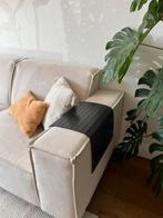 2x armleuning dienblad bank zwart, Ophalen, Zo goed als nieuw, Rechthoekig, Hout