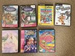 Computer spellen CD barbie / paarden / turnen / monopoly, Ophalen of Verzenden, Gebruikt