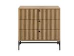 by fonQ Lamina Ladekast - 3 Lades - Eiken | Van €299, nu, Byfonq, Byfonq, Eikenhout, Nieuw