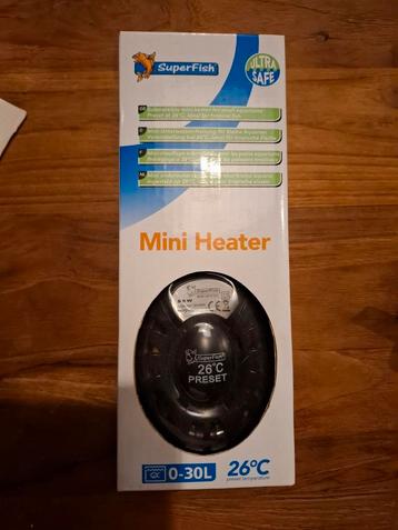 mini heater voor aquarium van superfisch beschikbaar voor biedingen