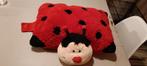 Pillow Pets Lieveheersbeestje, Kinderen en Baby's, Speelgoed | Knuffels en Pluche, Ophalen of Verzenden, Zo goed als nieuw, Overige typen
